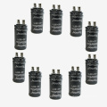 2015 Hot Sale Black Screw Terminal Alumminum Electrolytic Capacitor 105c